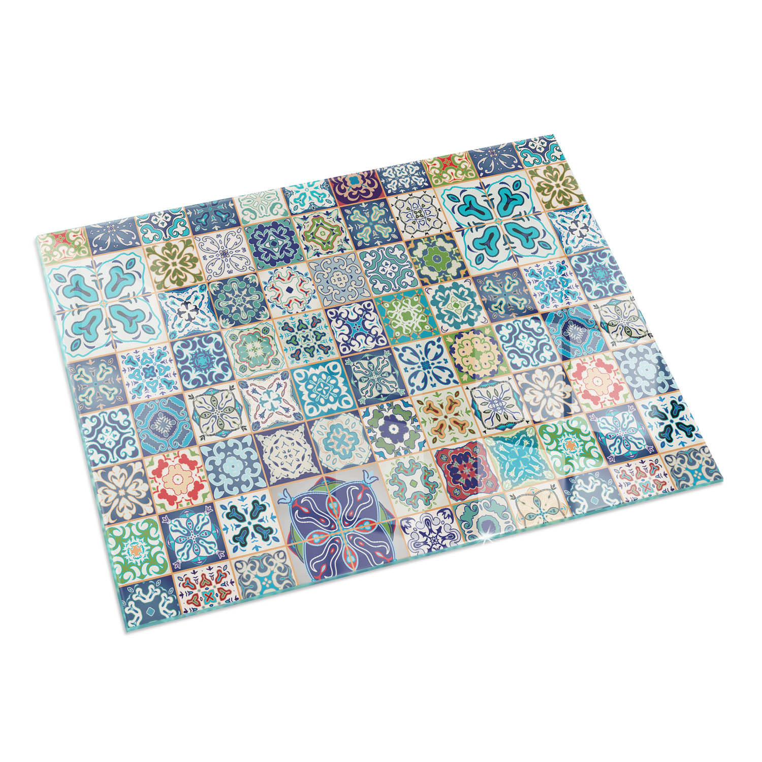 ArtPrintCave Glasplatte Blau 60x40x0.4 cm