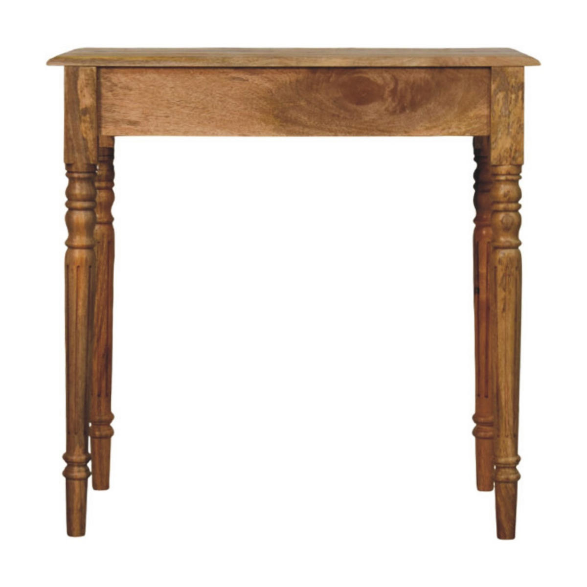 SCHREIBTISCH in Eichenoptik, 1 Schublade, Hellbraun - Braun, Holz (80/45/80cm) - Artisan Furniture