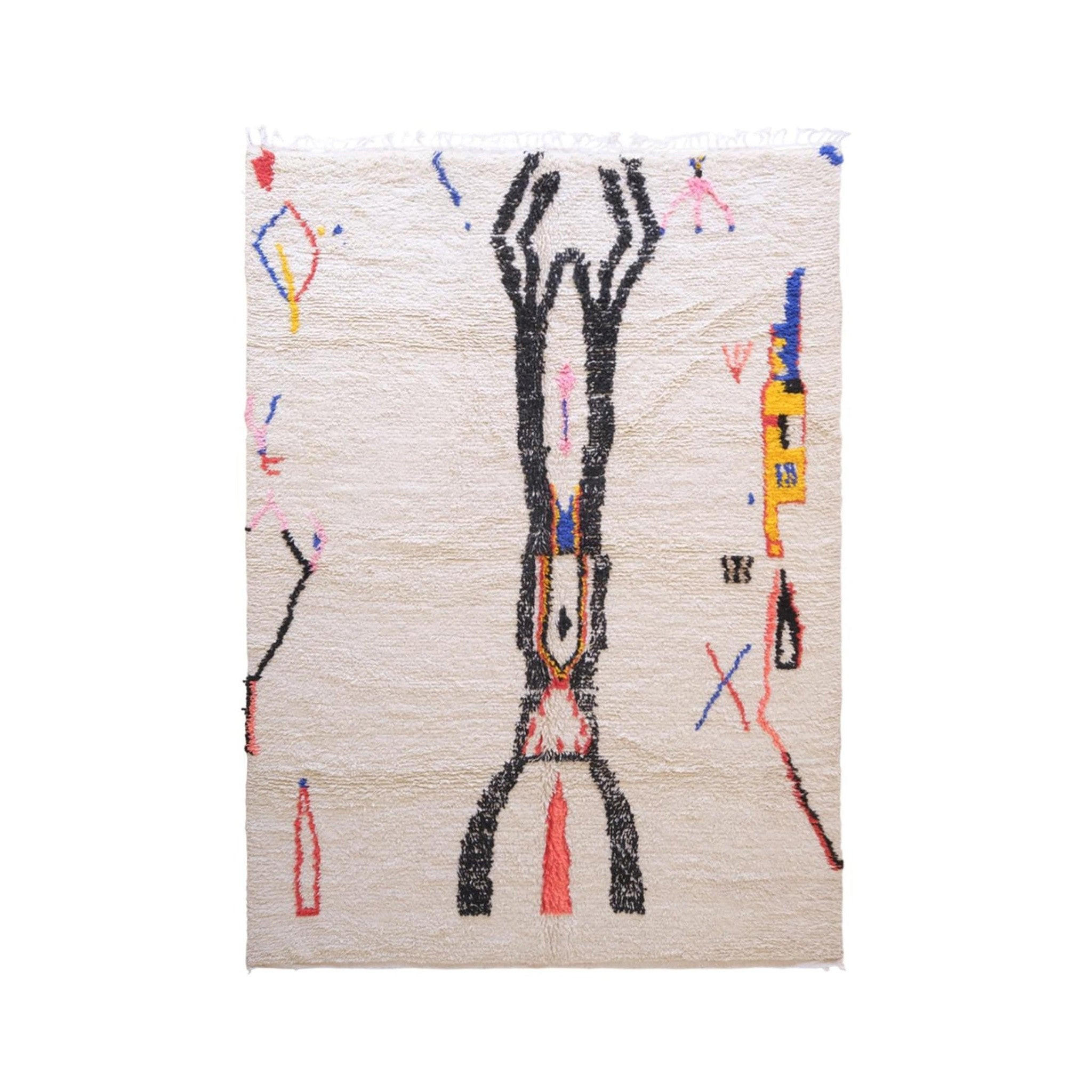 AFK Living Berberteppich Mehrfarbig 233x328 cm