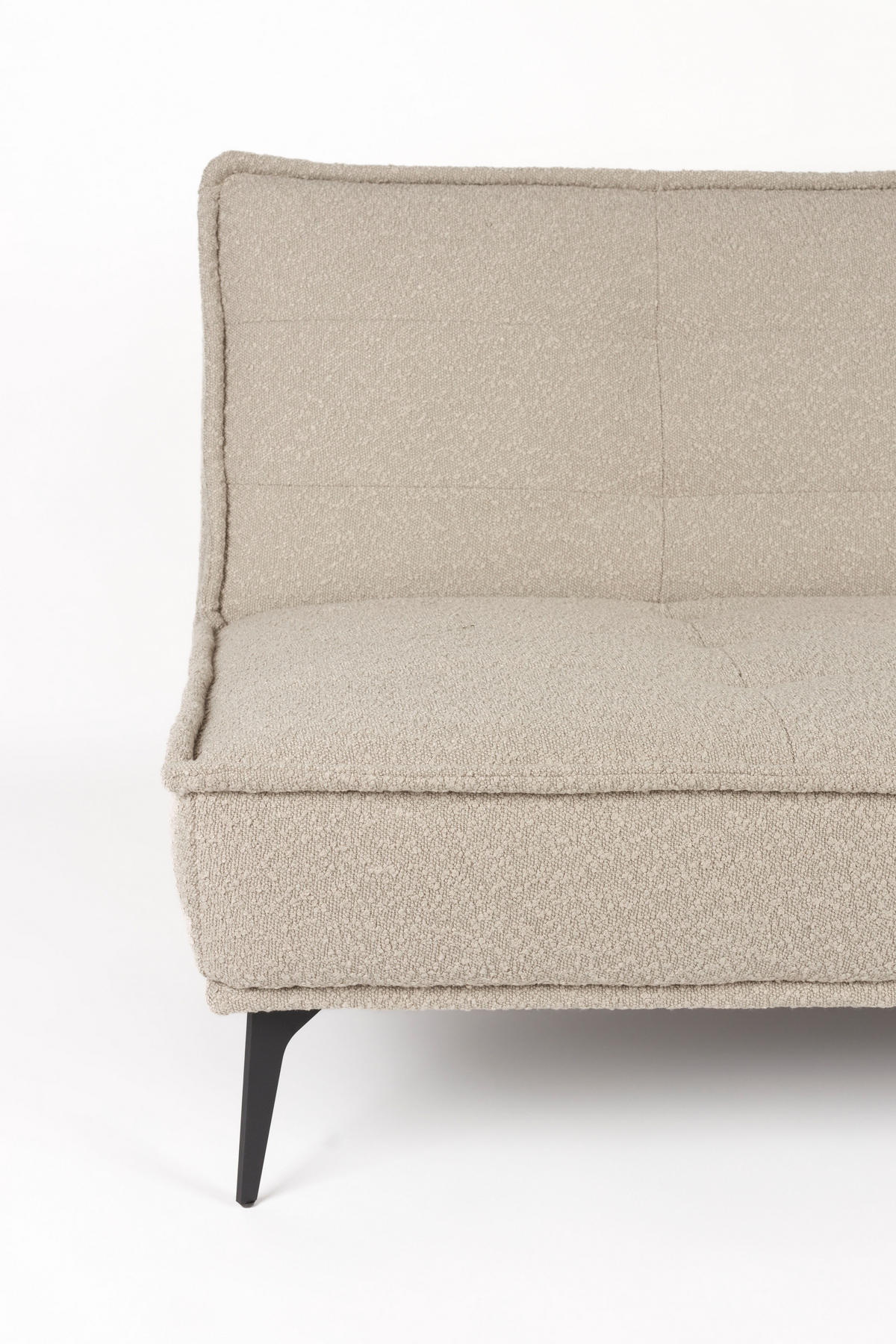 SITZBANK Cielke - Beige - 90/184/84 cm - Beige, Textil (184/84/90cm)