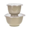 RÜHRSCHÜSSEL-SET Margrethe New beige (2tlg) - Beige, Kunststoff (21/15cm) - Rosti