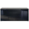 SIDEBOARD Faro Schwarz Hochglanz - Schwarz Hochglanz, Holzwerkstoff (166.5/75.5/35cm) - Vladon
