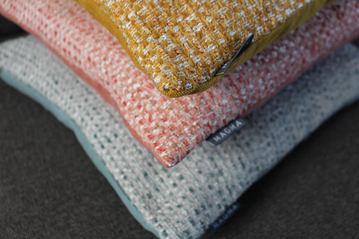 KISSENHÜLLE Vendetta rose - Rosa, Textil (60/60cm) - Magma Heimtexx