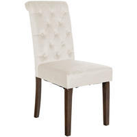 ESSZIMMERSTUHL Lisburn 98x45x63 cm creme - Creme, Textil (45/98/63cm) - furnicato