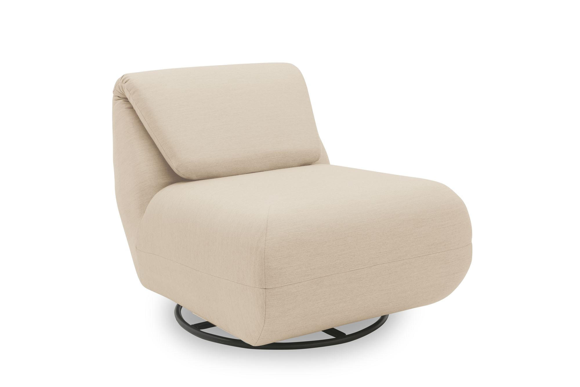 GARTENLOUNGE-RELAXSESSEL 2 Branwen 68x67x88 mit Outdoorbezug in beige - Beige, Kunststoff (68/67/88cm) - 58aufmkessel