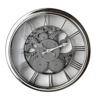 WANDUHR Ramsey Silber 30,5x30x5 cm Kunststoff - Silberfarben, Kunststoff (5/30/30.5cm) - Mondex