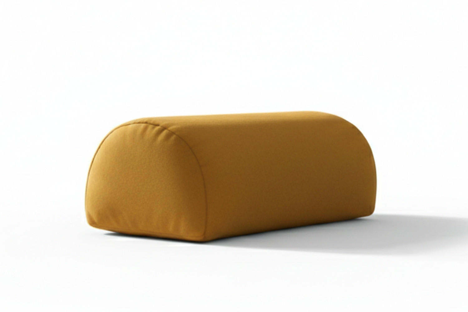 ARMLEHNKISSEN LAYLA Gelb Velvet - Gelb, Textil (52/20cm) - KAWOLA