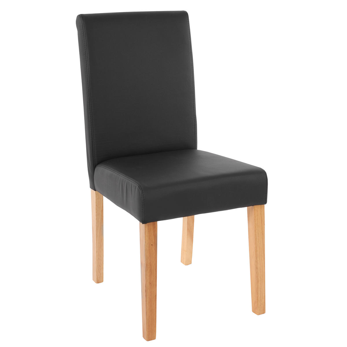 ESSZIMMERSTUHL Schwarz 6er-Set - Schwarz, Textil (43/90/56cm) - MCW