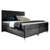 BOXBETT Prowansja - Schwarz, Holz (180/200cm) - MIRJAN24