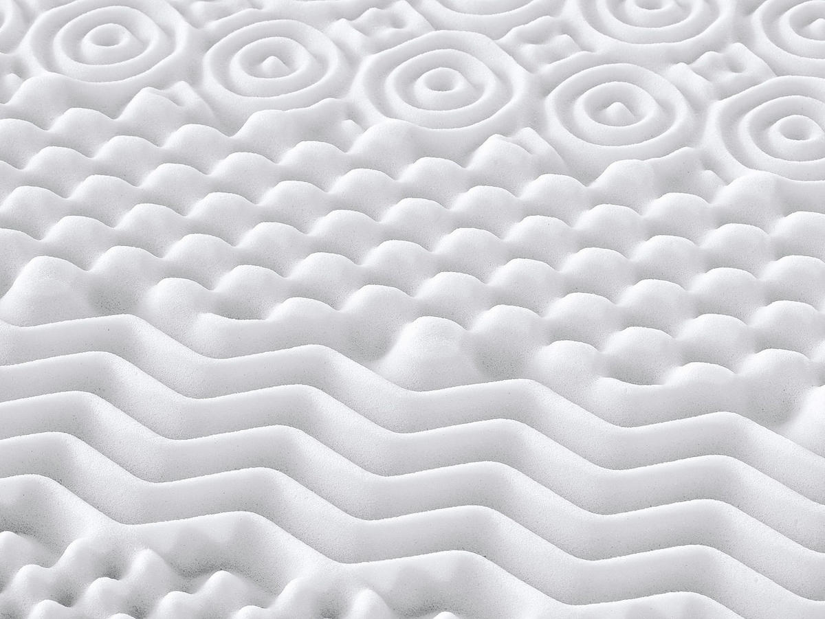 TOPPER - 2 Personen - plastik - weiß Artissa - Weiß, Kunststoff (160/200cm) - Vente-Unique