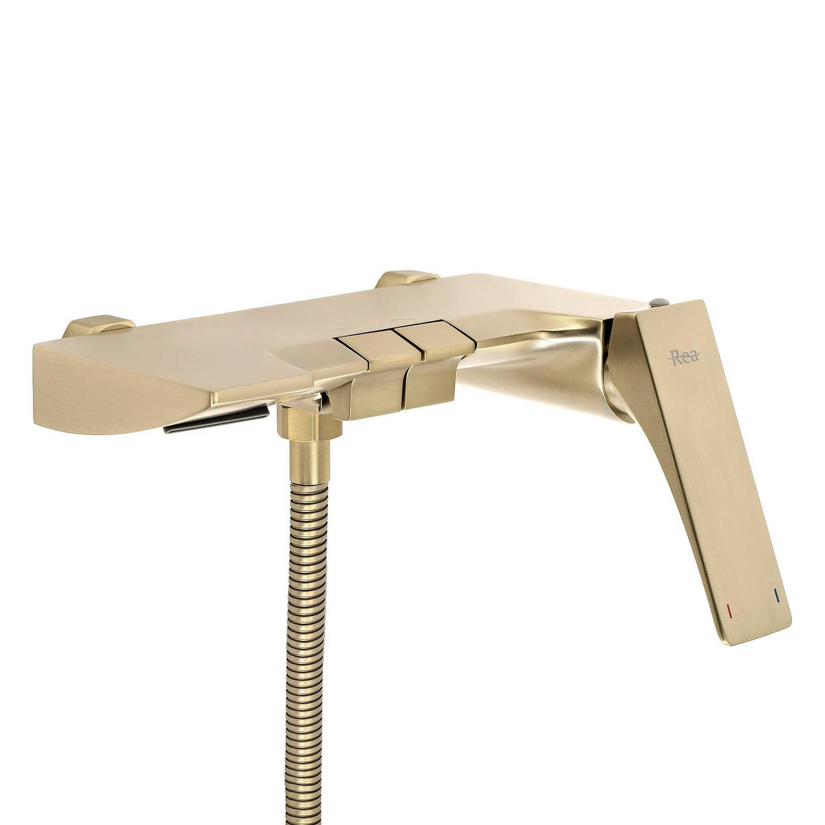 WANNENARMATUR Premium Rea Joe Brush Gold - Goldfarben, Metall (8/12/15.5cm) - REA