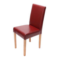 ESSZIMMERSTUHL Rot, Braun - Rot/Braun, Textil (43/90/56cm) - Jamb