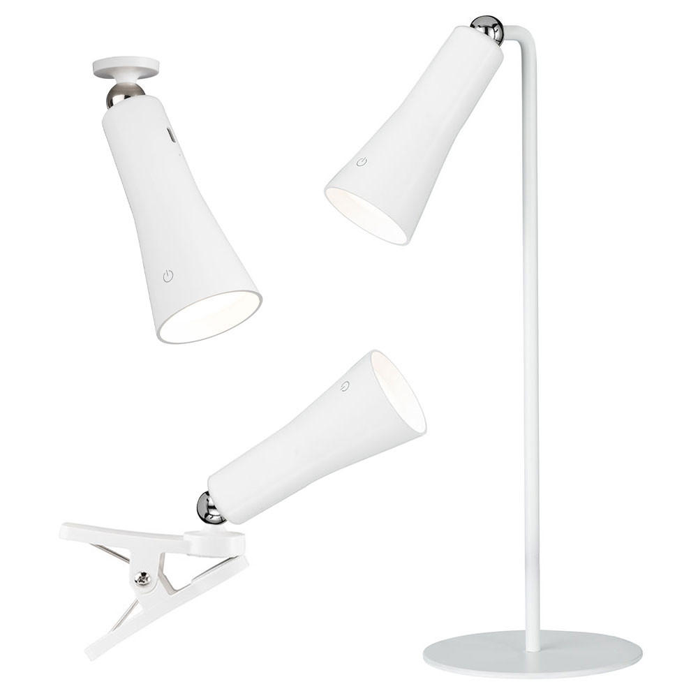 LED WANDLEUCHTE Weiß Modern - Weiß, Metall (12/35.5/12cm) - Wofi