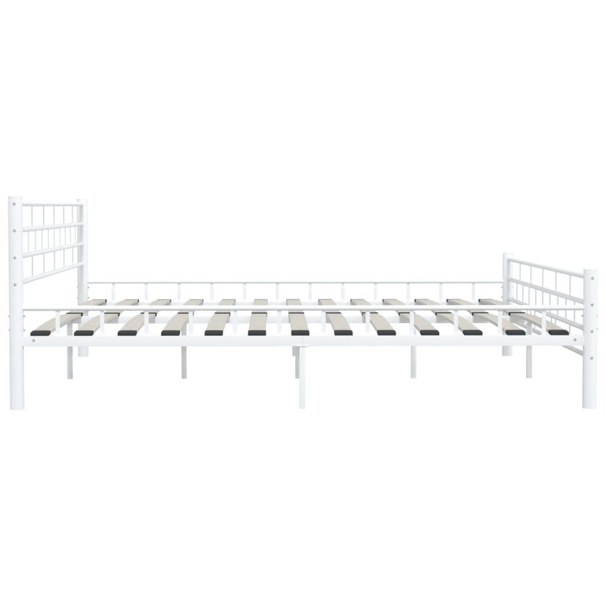 METALLBETT Hood 207/210 cm - Weiß, Metall (200/200cm) - Nettlife