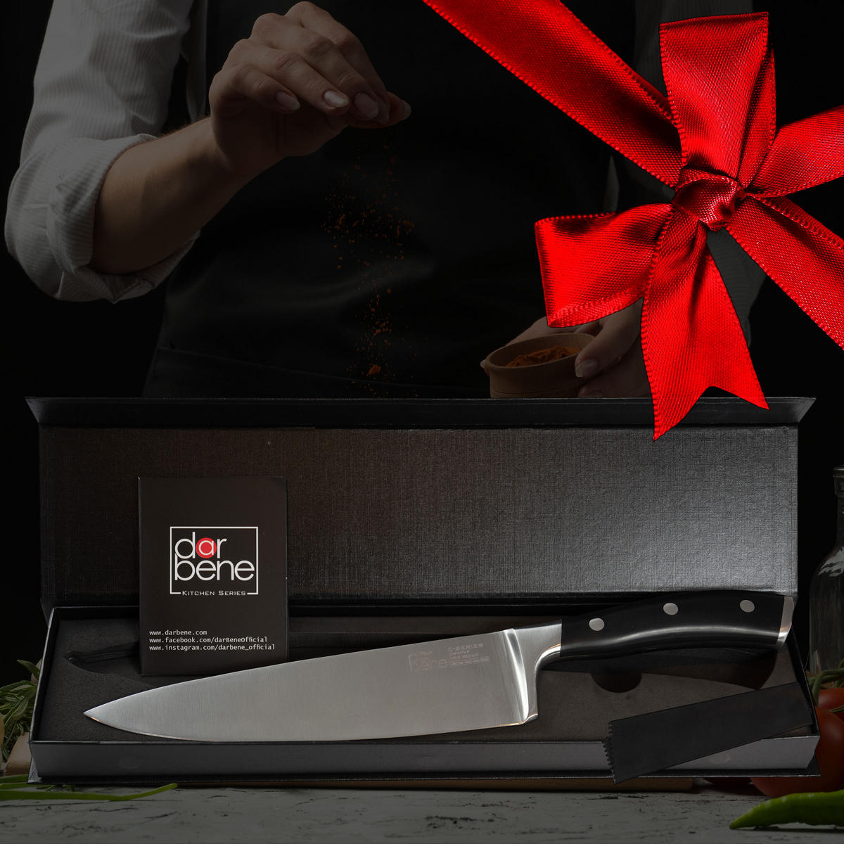 CHEFMESSER C-Series ABS-Griff 34cm - Alufarben, Metall (34cm) - DarBene