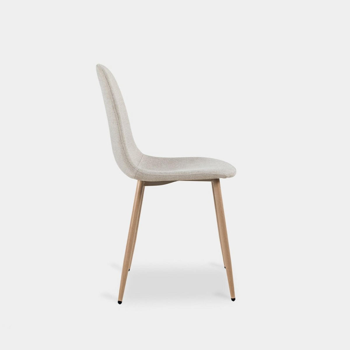 ESSZIMMERSTUHL Ellis Beige 43 cm x 87 cm - Beige, Textil (43/87/54cm) - Klast Home