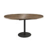 ESSTISCH Borte Davos Eiche Trüffelbraun / Schwarz 100/138 / 100 / 76cm - Trüffeleichefarben/Schwarz, Holz/Holzwerkstoff (100/100/76cm) - Feldmann-Wohnen