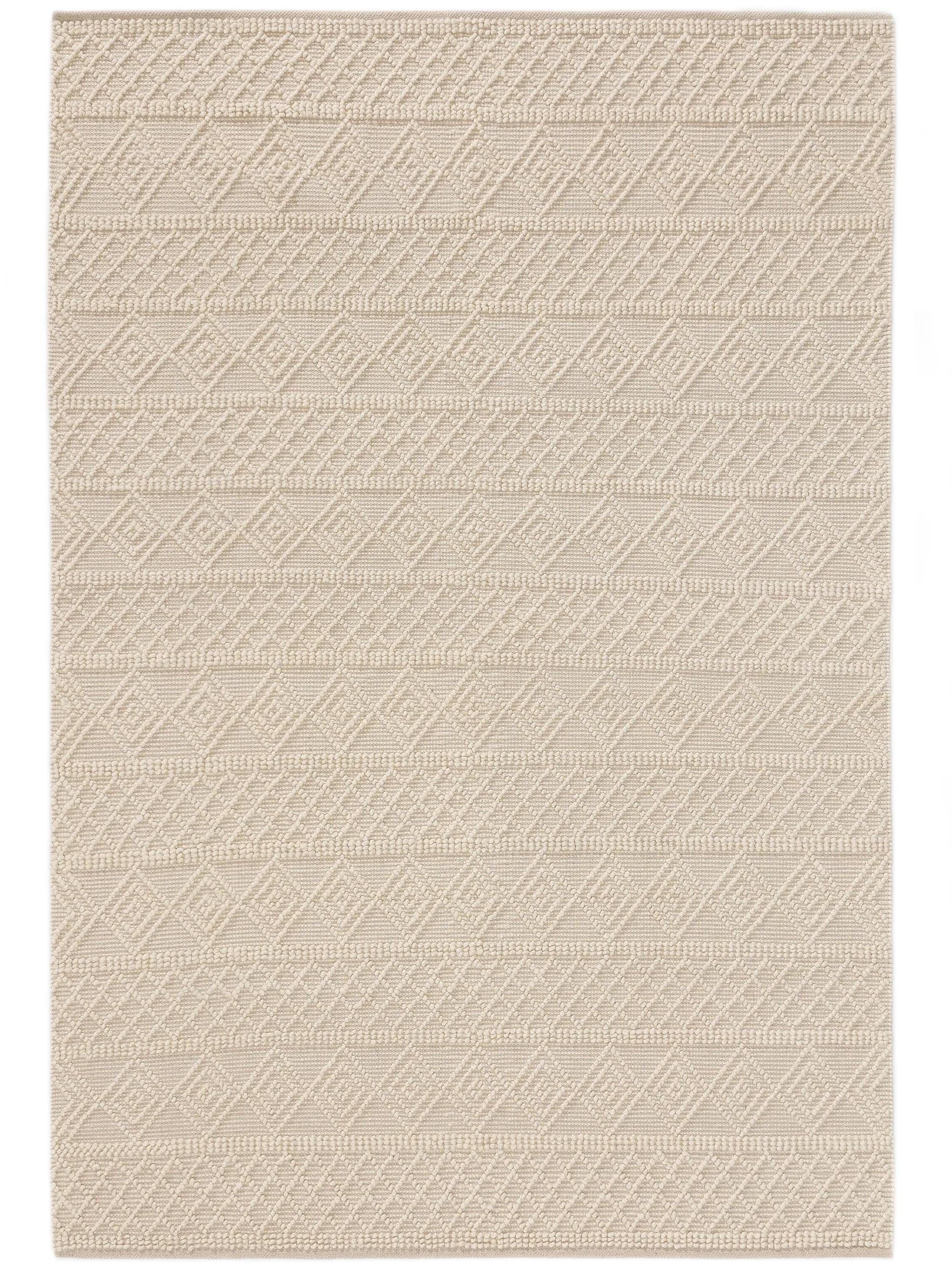 benuta Teppich Creme 160x230 cm