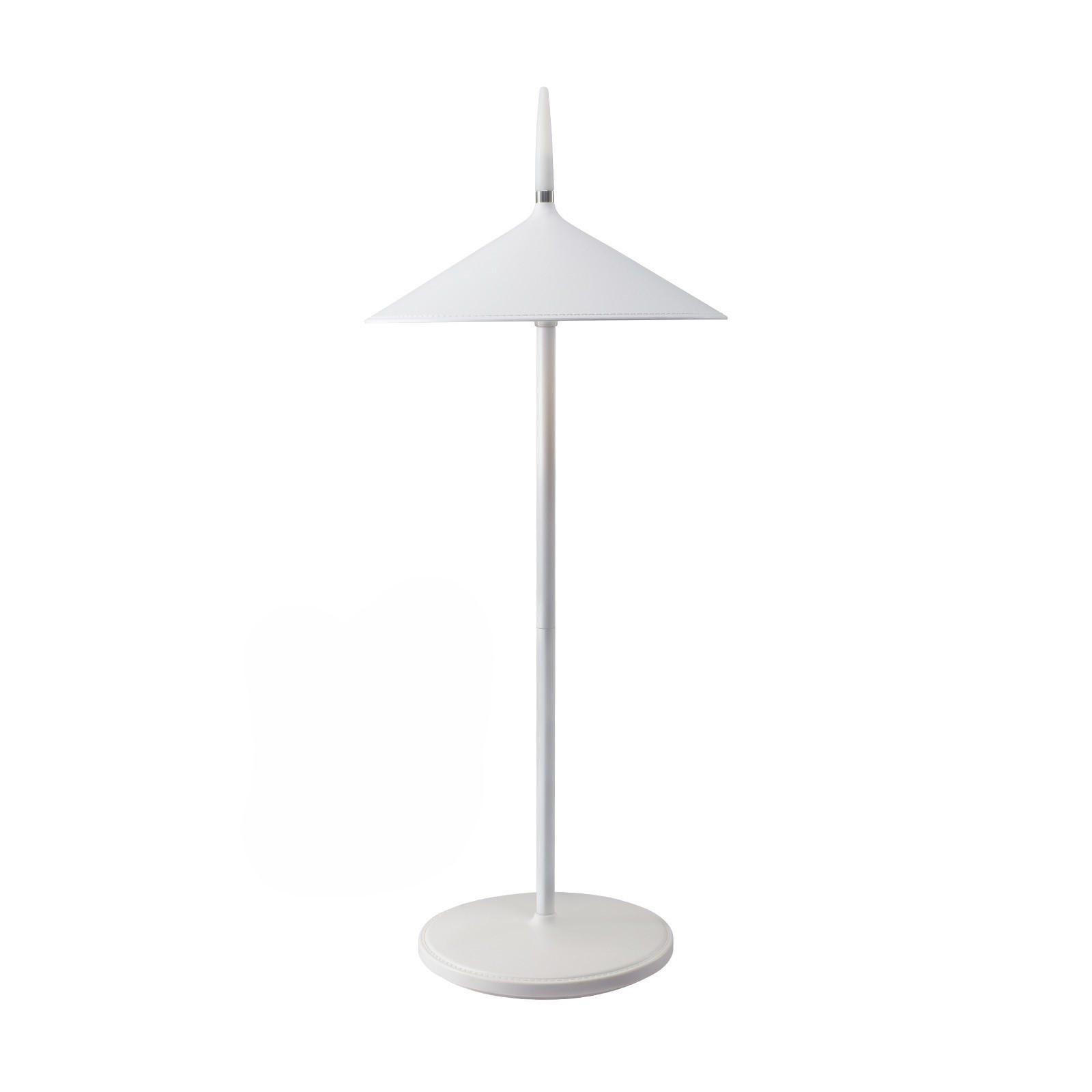 LED TISCHLEUCHTE Nation - Weiß, Kunststoff (15.4/15.4/37.6cm) - Nettlife