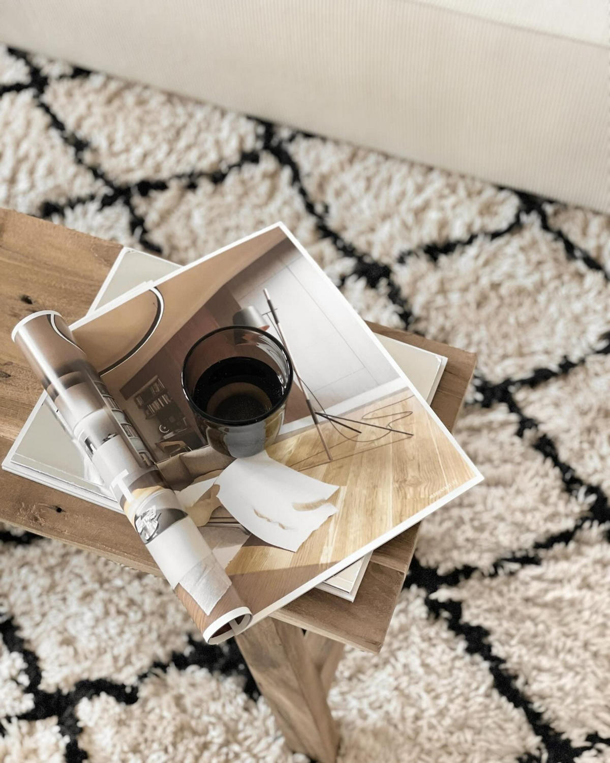 KURZFLOR Mydyat 150/80 cm - Beige, Kunststoff (80/150cm) - Beliani