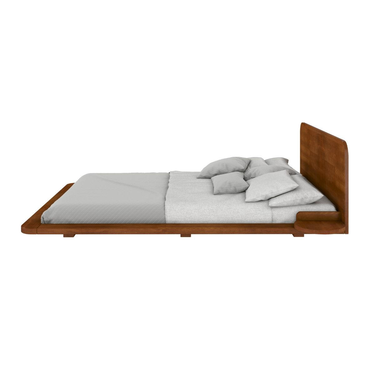 Thumbnail - Kayani Massivholzbett, Walnuss, Holz, 160x200 cm, Schlafzimmer, Betten