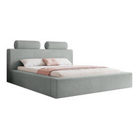 POLSTERBETT PELLIZZANO 140x200 cm, Dunkelgrau - Dunkelgrau, Textil (200/140cm) - Fedve