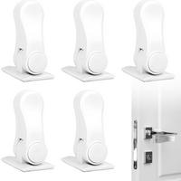MÖBELGRIFF 5er-Set - Weiß, Kunststoff (3.5/5/7cm)