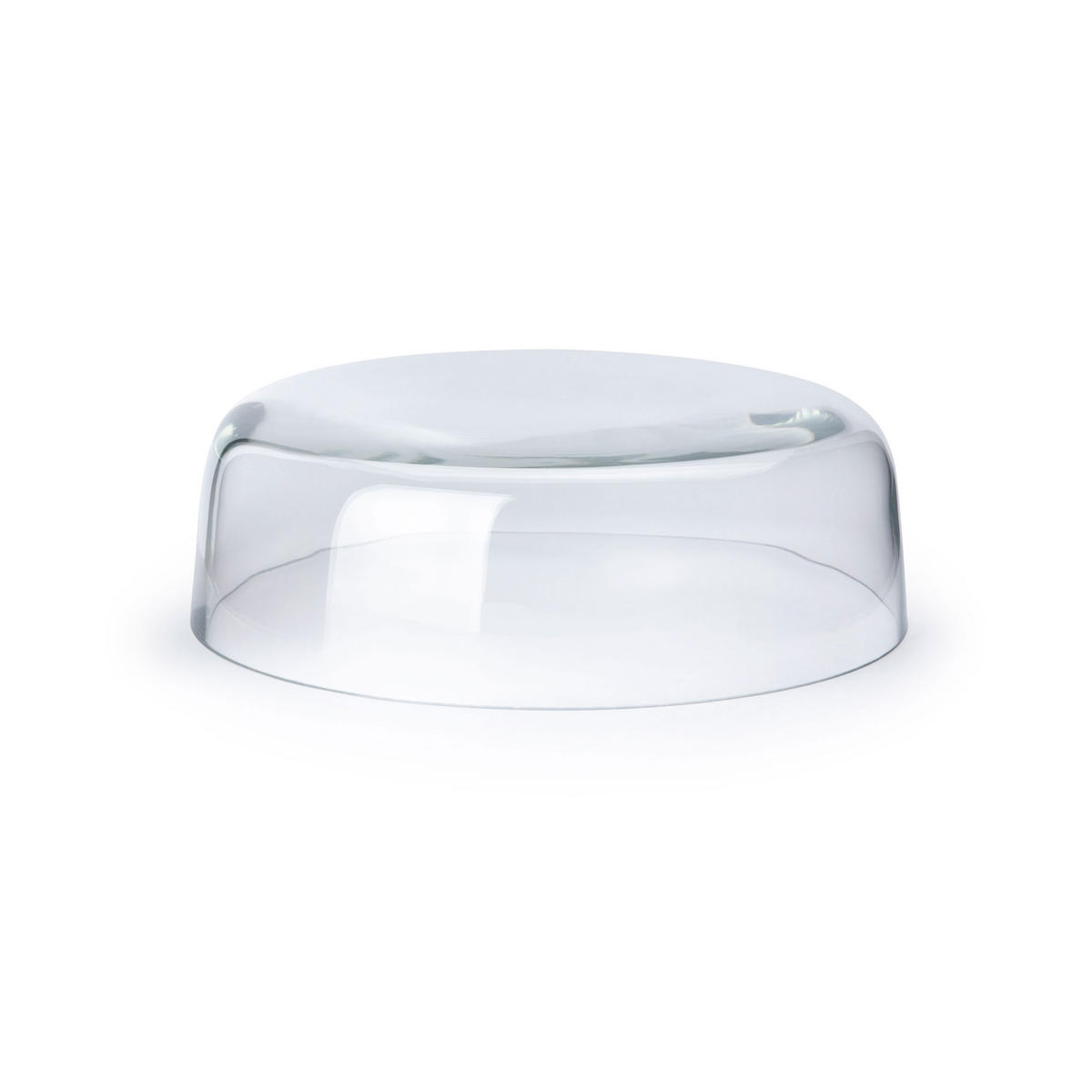KÄSEGLOCKE mit Schüssel, 2-tlg., Ø 27.2 cm - Transparent, Glas (28/10/28cm) - Continenta