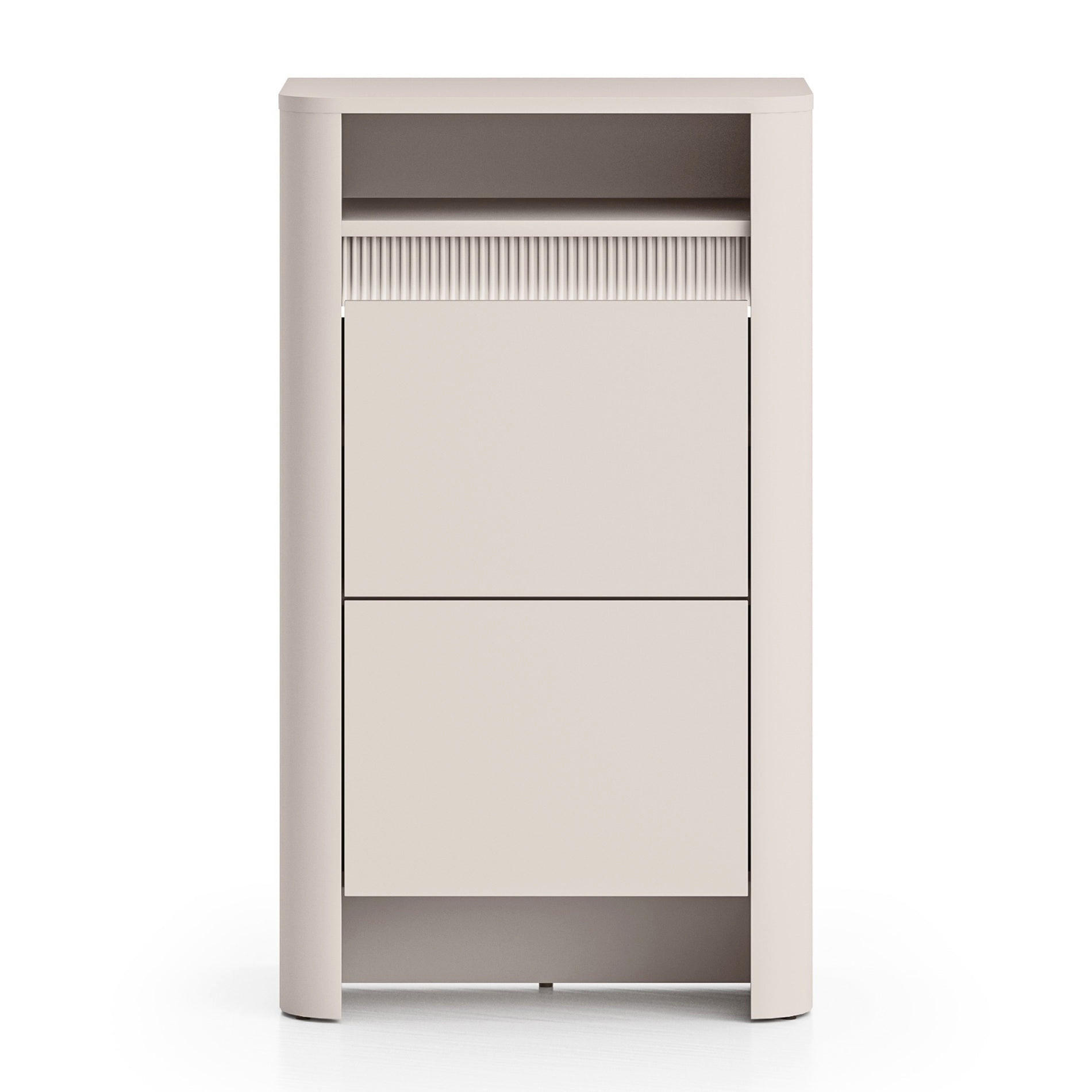 SCHUHSCHRANK Crupet Taupe 54,6 cm - Taupe, Holzwerkstoff (54.6/93.7/34cm) - Homebook