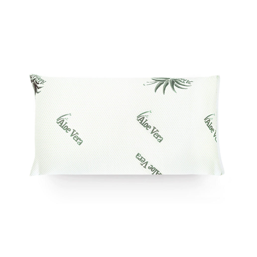 Mister Sandman POLŠTÁŘ 40x80 cm – bílý polštář z paměťové pěny s potahem Aloe Vera