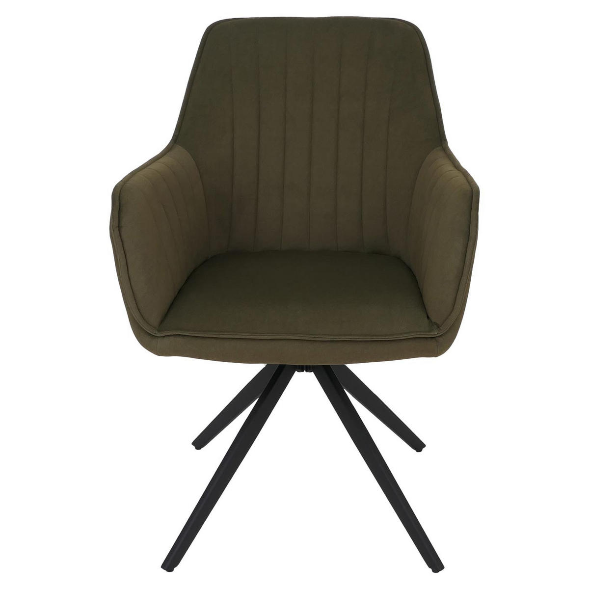 ESSZIMMERSTUHL Grün 6er-Set - Grün, Textil (60/87/68cm) - MCW