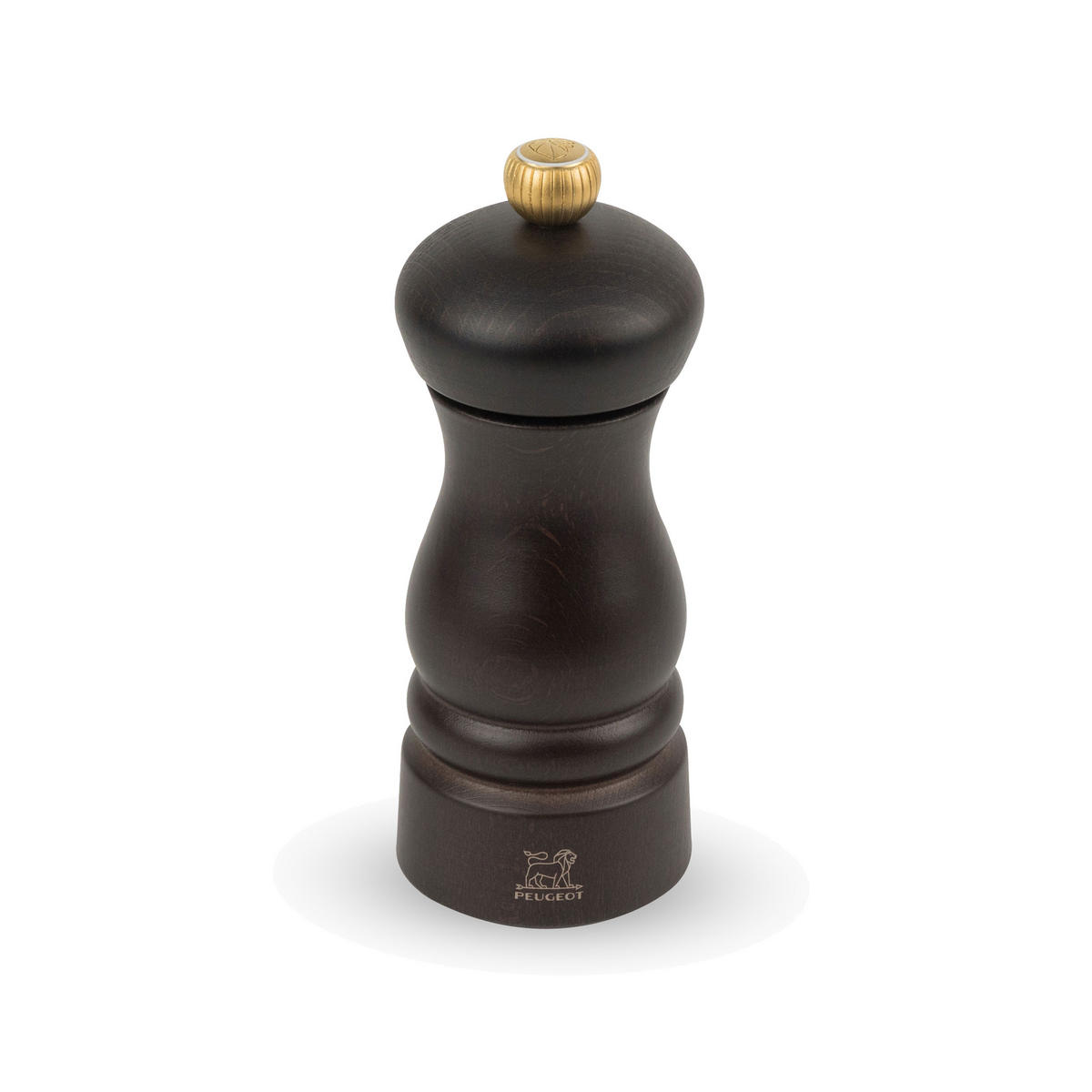 SALZMÜHLE Clermont 13cm Buchenholz Schokolade Stahlmahlwerk - Braun, Holz (5.4/8/5.4cm) - PEUGEOT