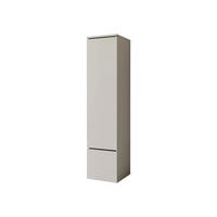 HÄNGEVITRINE Vera 001 mit LED Beleuchtung - Kaschmir/Alufarben, Holzwerkstoff/Kunststoff (30/130/33cm) - MIRJAN24