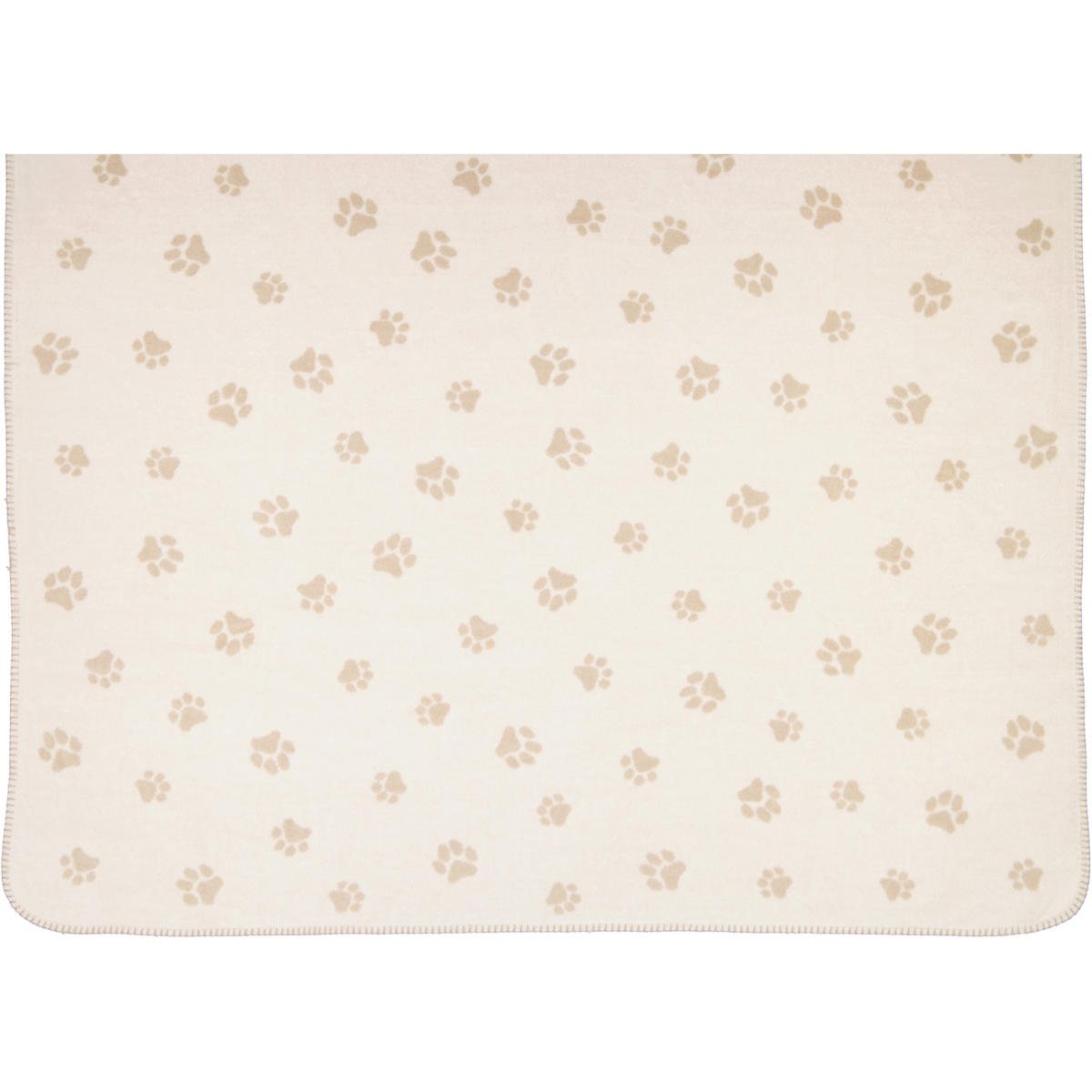 WOHNDECKEN WE LOVE DOGS 62470 NATUR/BEIGE - 33 - Beige, Textil (150/200cm) - Cawoe