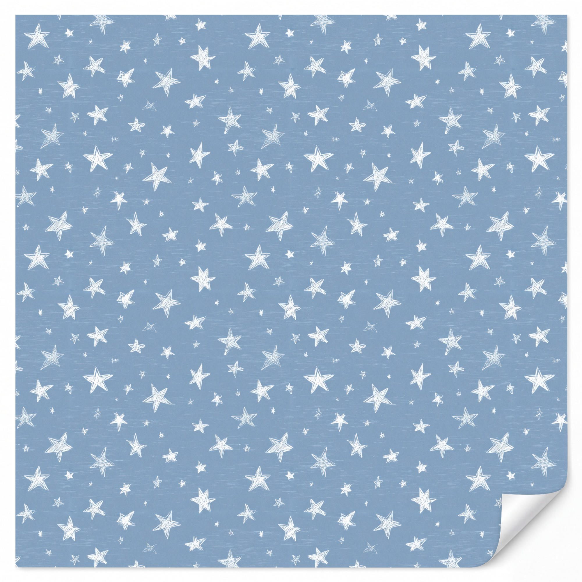 OnlyWow Kindertapete Hellblau 240x260 cm