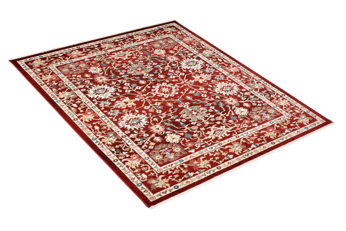 TEPPICH RIVIOLI Rot 160/225 cm - Rot, Textil (160/225cm) - Tapiso
