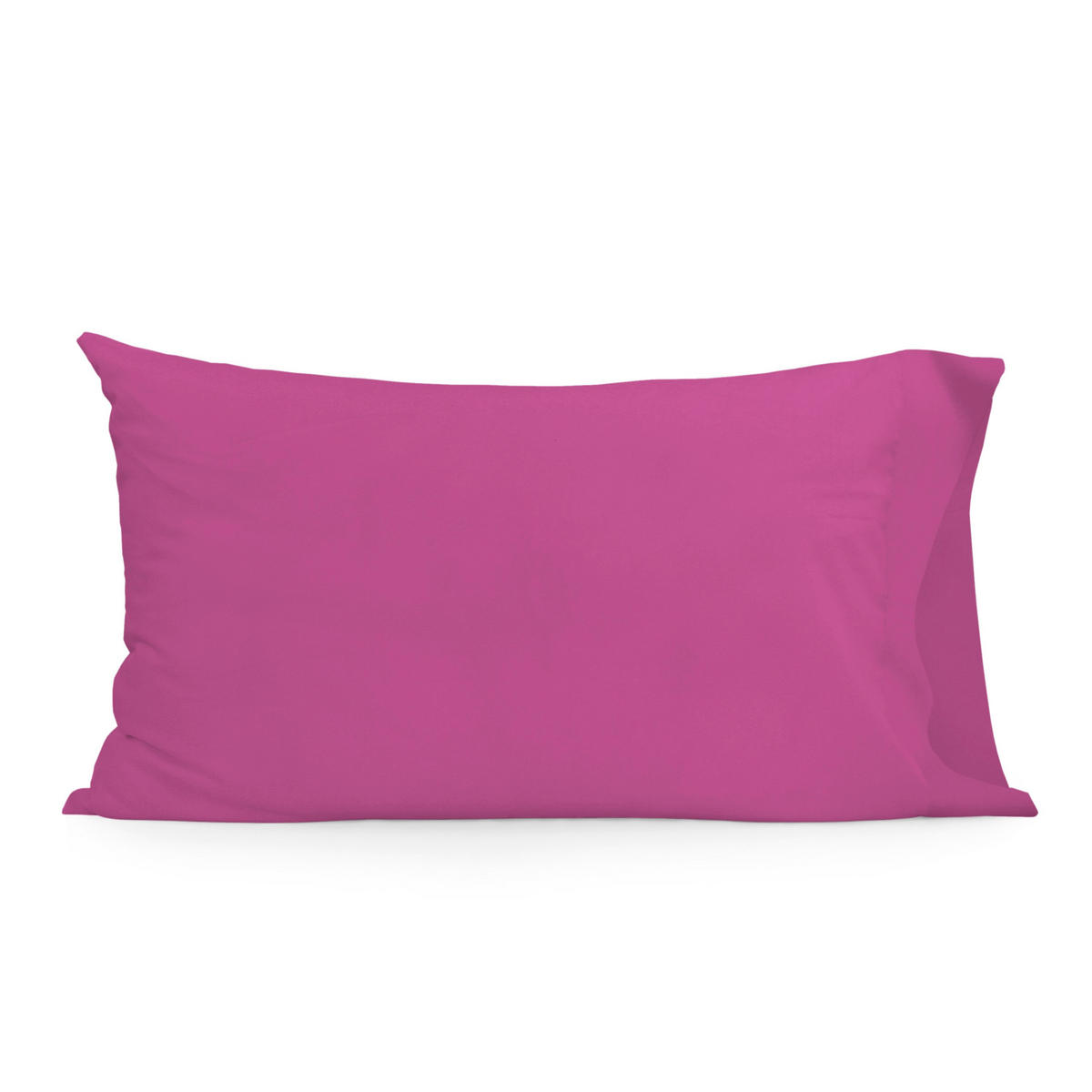 KISSENBEZUG basic 50x30 cm (kinderbett) fuchsie - Rosa, Textil (50/30cm) - Happy Friday