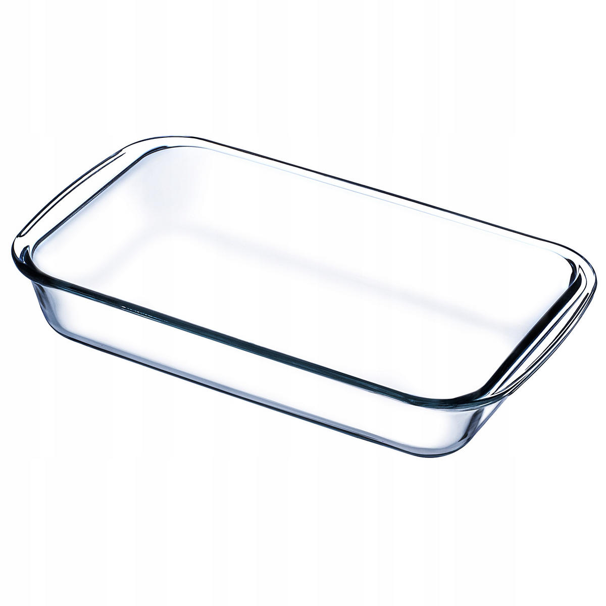 AUFLAUFFORM, 2.2L, Rechteckig - Transparent, Glas (13/36/28cm) - KADAX
