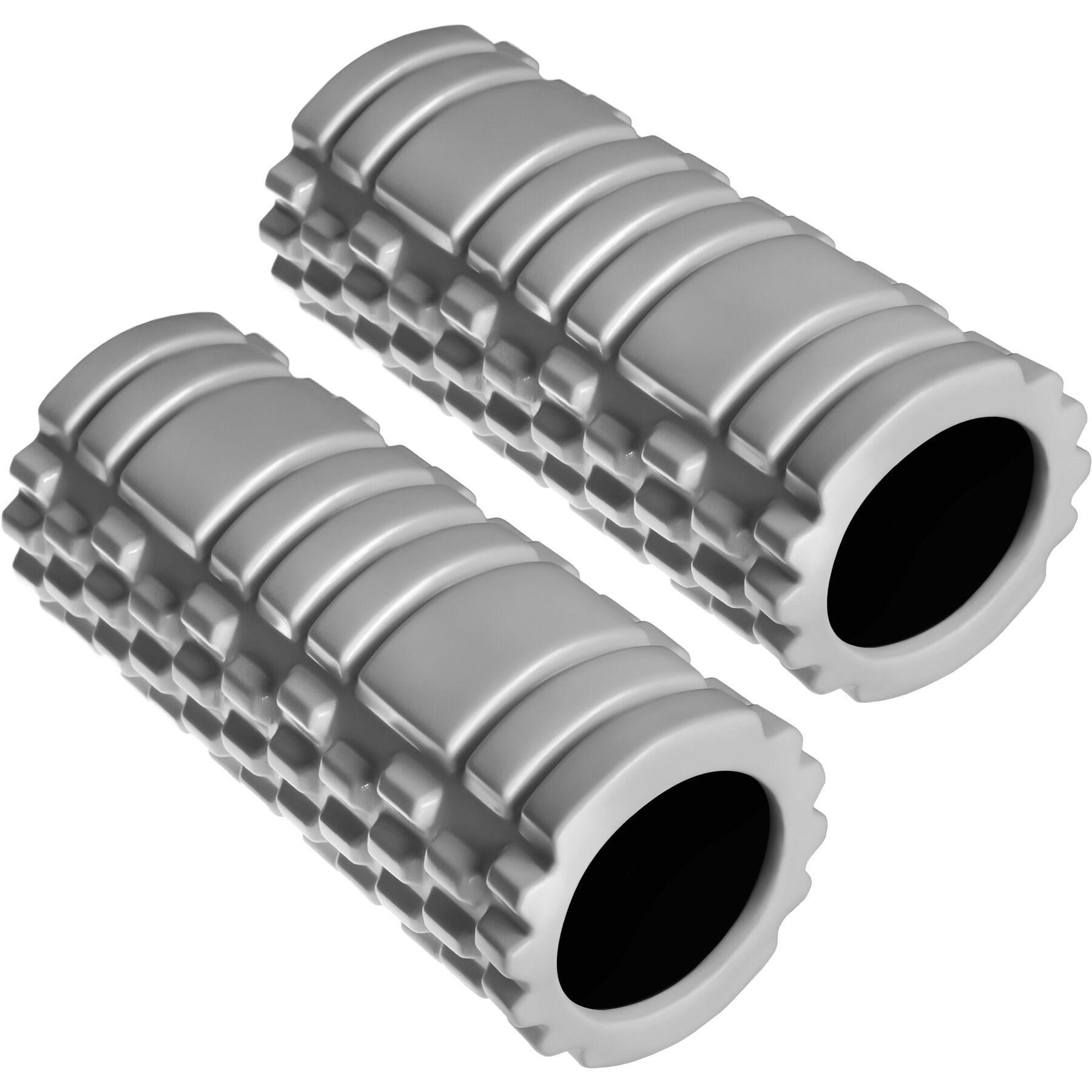 FASZIENROLLE ,leichte Reinigung, 335 x 145 mm,grau - Grau, Kunststoff (14.5/14.5/33.5cm) - tectake