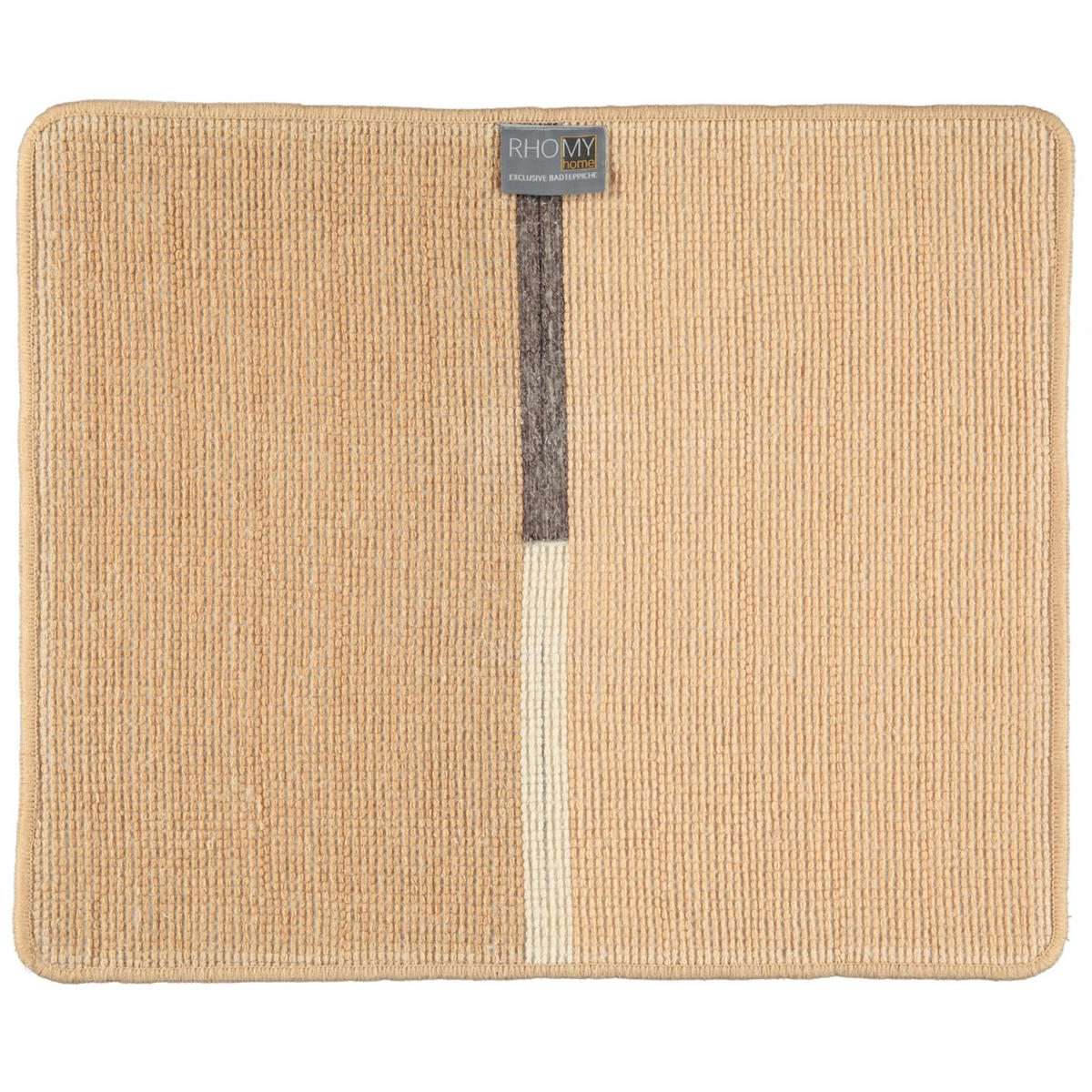 BADTEPPICH MIRA SAND - 834 - Beige, Textil (50/60cm) - Rhomtuft