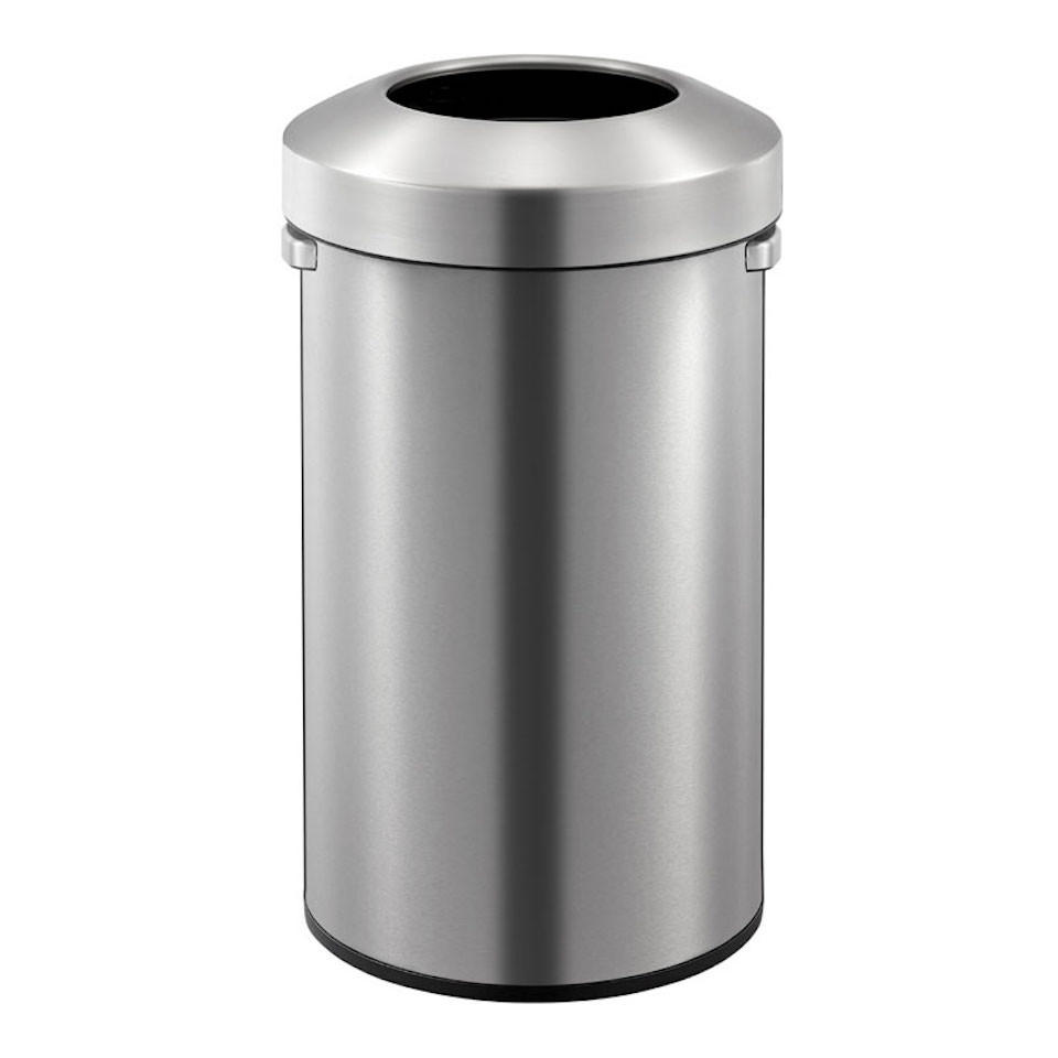 Proregal Mülleimer Silber 44.8x75x41.6 cm