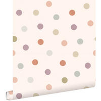 TAPETE Punktmuster 50 x 900 cm - Beige, Papier (50/0.1cm) - ESTAhome
