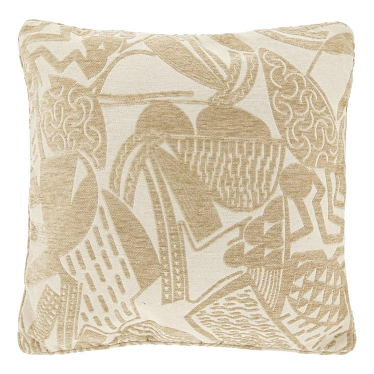 KISSEN Indy - Beige - 45/45/ cm - Beige, Textil (45/45cm) - Unique Living
