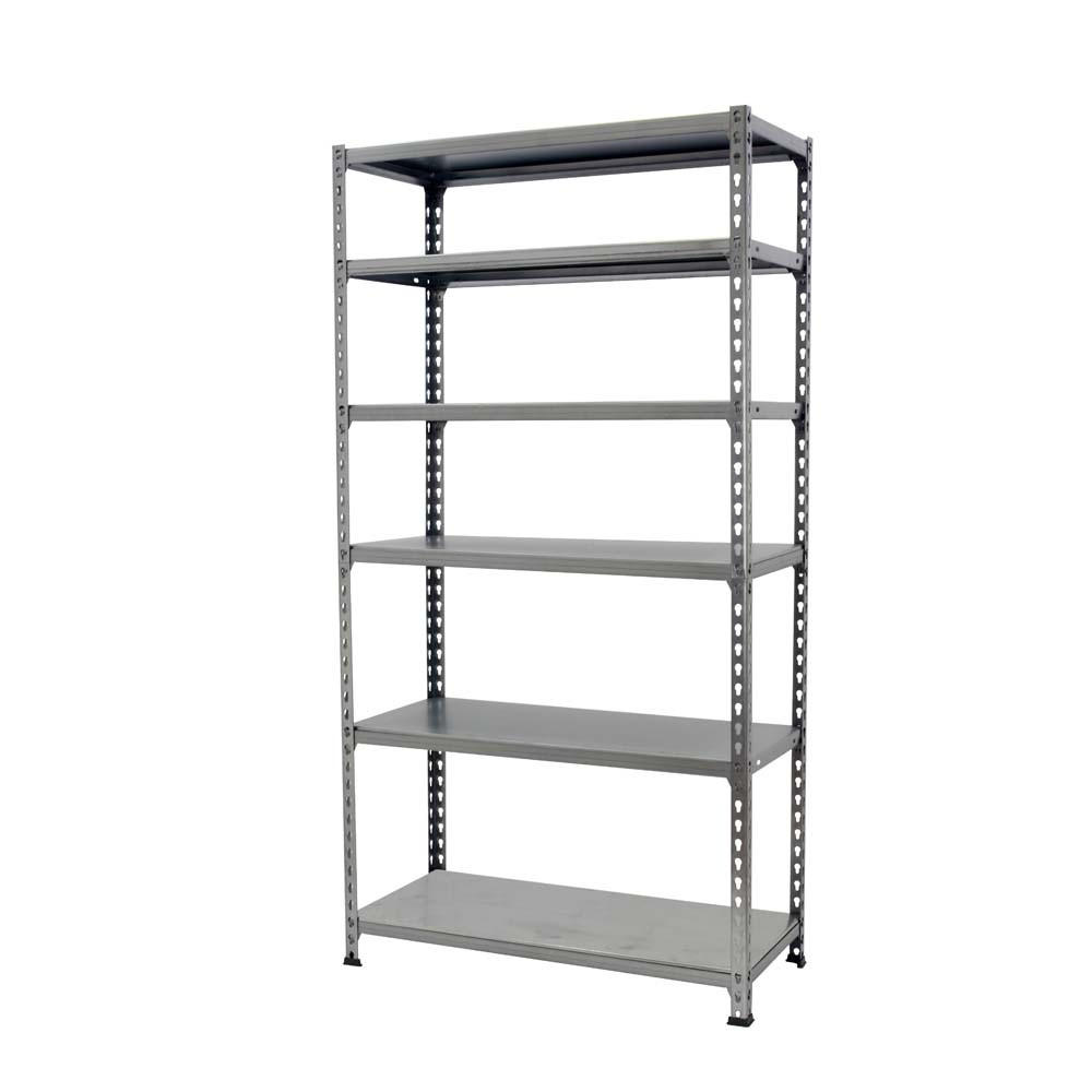 SCHWERLASTREGAL Giant Metal Shark HxBxT 250 x 100 x 40 cm Fachlast 180 kg Grau - Grau, Metall (100/250/40cm) - PROREGAL