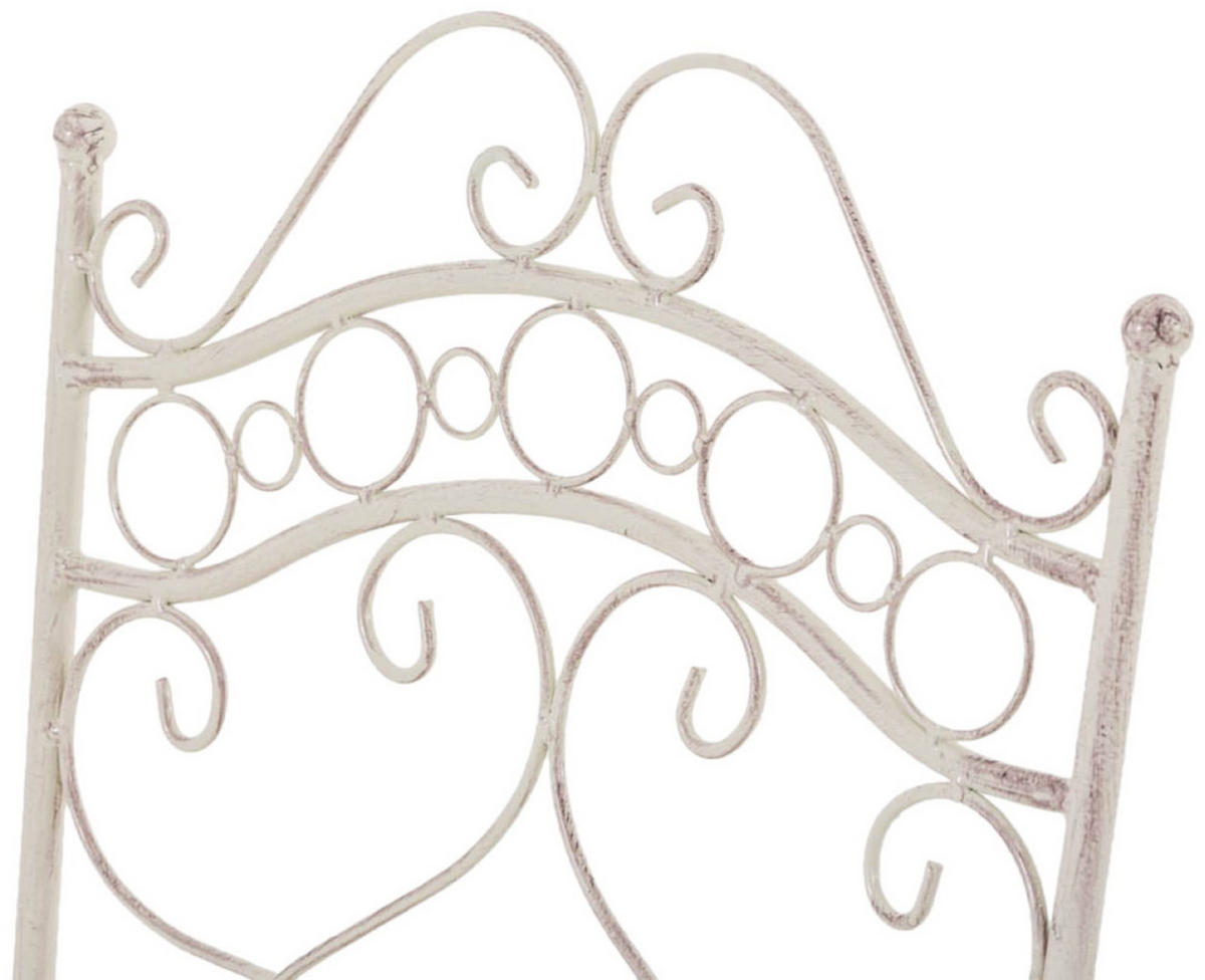 GARTENSTÜHLE Indi - 2er Set - antik-creme - Naturfarben, Metall (40/50/92cm) - TPFGarden