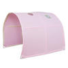 TUNNELSET für Hochbett 90 cm Rosa - Rosa, Textil (90/70/100cm) - Homestyle4u