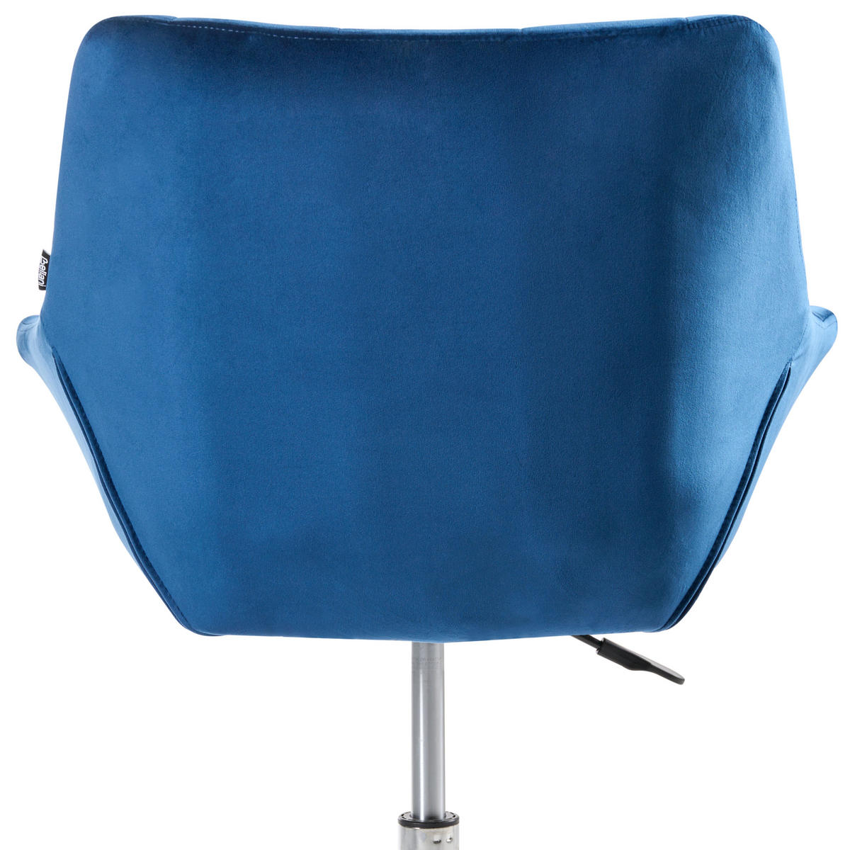 SCHREIBTISCHSTUHL Marineblau Labelle - Blau, Textil (54/81/54cm) - Beliani