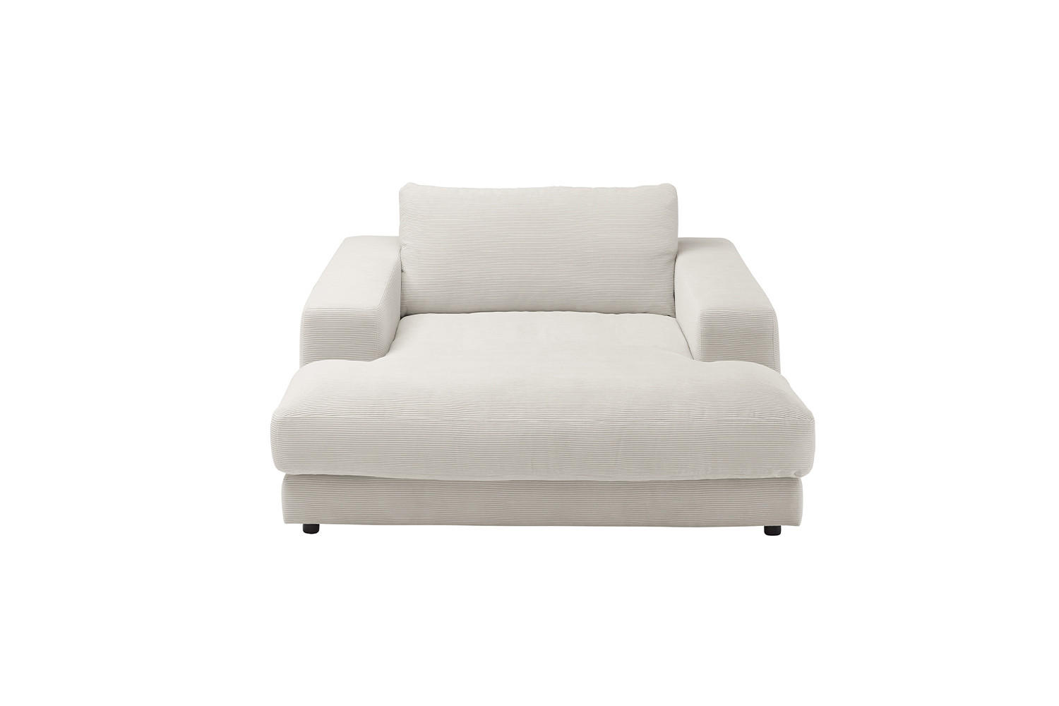 LONGSEAT MADELINE Silber Cord - Silberfarben/Schwarz, Kunststoff/Textil (150/86/170cm) - KAWOLA
