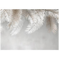 FOTOTAPETE Blätter Hängend Beige 350x250 cm - Multicolor, Papier (350/250cm) - Wallarena