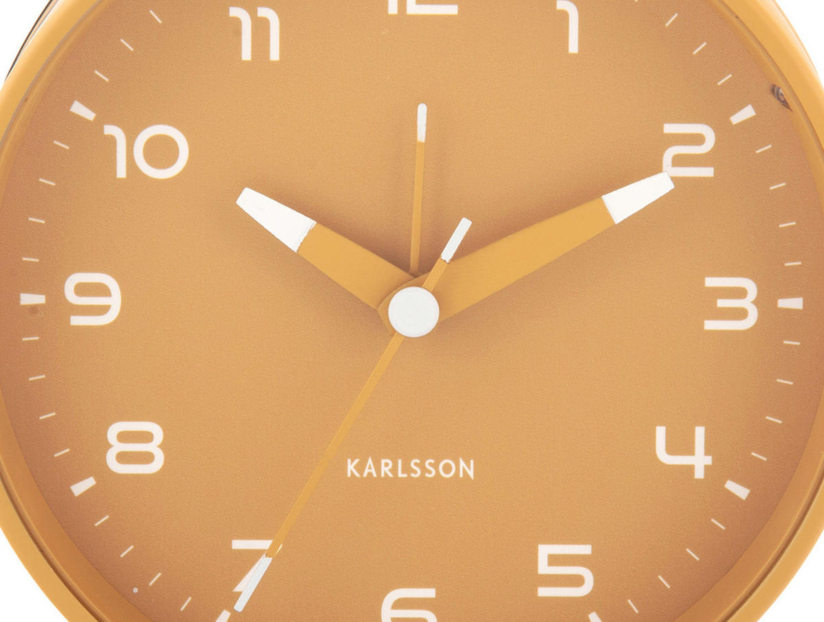 WECKER Orgullo 5/11/12 cm - Gelb, Metall (11/12/5cm) - Karlsson